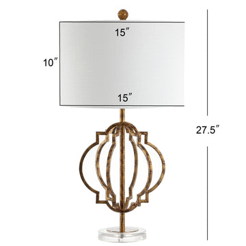 Celia 27.5" Metal LED Table Lamp - JONATHAN Y